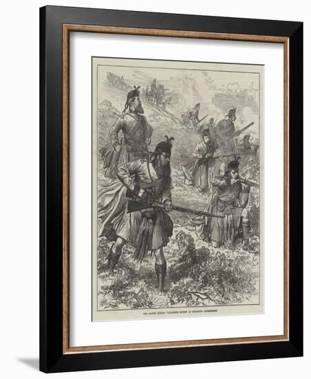 The Easter Monday Volunteer Review at Brighton, Skirmishers-Arthur Hopkins-Framed Giclee Print