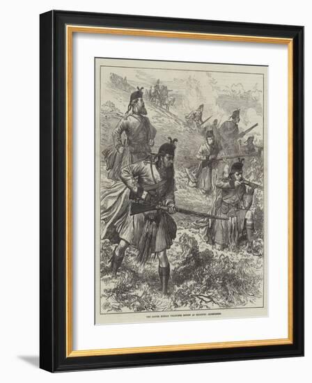 The Easter Monday Volunteer Review at Brighton, Skirmishers-Arthur Hopkins-Framed Giclee Print