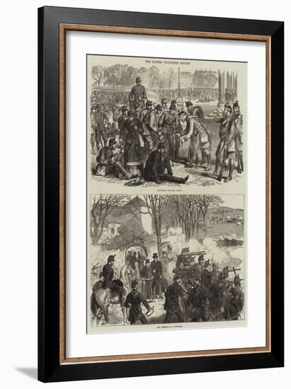 The Easter Volunteer Review-Arthur Hopkins-Framed Giclee Print