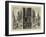 The Eastern Question, the Turkish Cemetery at Scutari-null-Framed Giclee Print