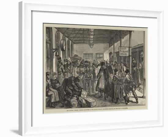 The Eastern Question-Johann Nepomuk Schonberg-Framed Giclee Print