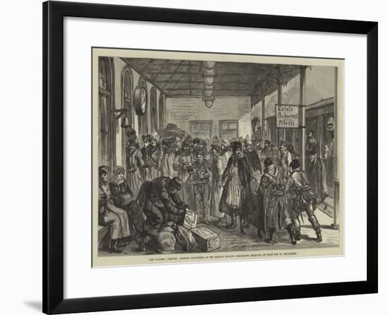 The Eastern Question-Johann Nepomuk Schonberg-Framed Giclee Print