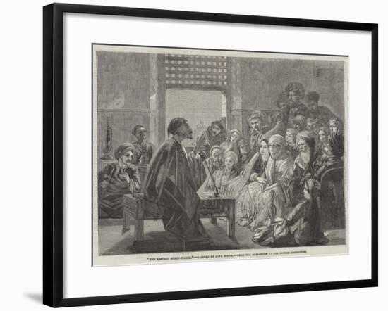 The Eastern Story-Teller-null-Framed Giclee Print