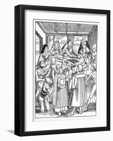 The Eaters of the Dead, Satirical Artwork-Science Photo Library-Framed Photographic Print