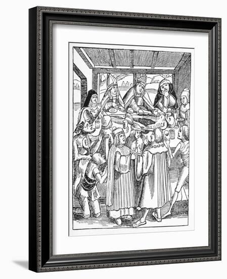 The Eaters of the Dead, Satirical Artwork-Science Photo Library-Framed Photographic Print