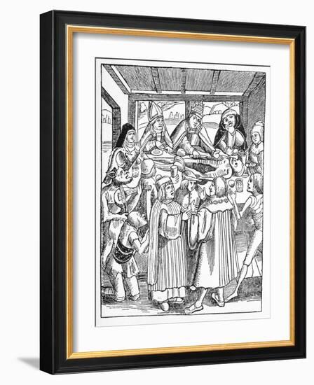 The Eaters of the Dead, Satirical Artwork-Science Photo Library-Framed Photographic Print