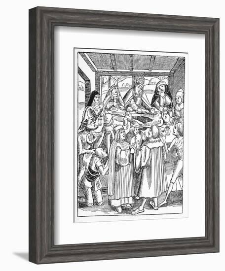 The Eaters of the Dead, Satirical Artwork-Science Photo Library-Framed Photographic Print