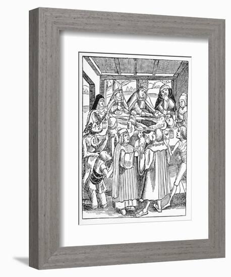 The Eaters of the Dead, Satirical Artwork-Science Photo Library-Framed Photographic Print