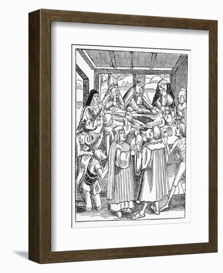 The Eaters of the Dead, Satirical Artwork-Science Photo Library-Framed Photographic Print