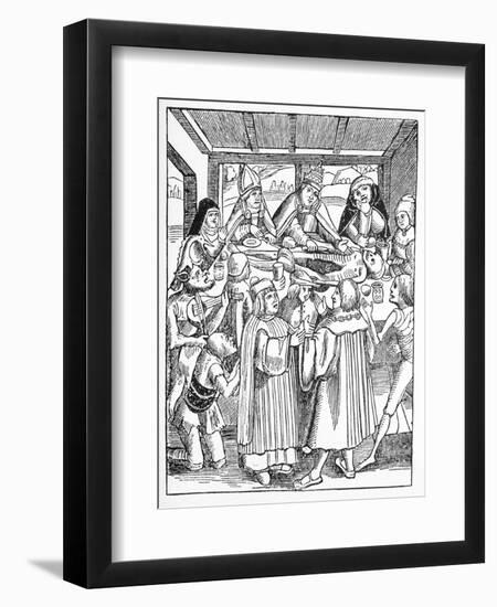 The Eaters of the Dead, Satirical Artwork-Science Photo Library-Framed Photographic Print