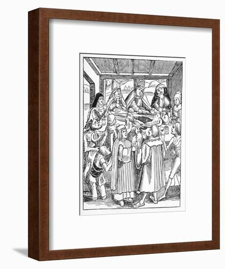 The Eaters of the Dead, Satirical Artwork-Science Photo Library-Framed Photographic Print