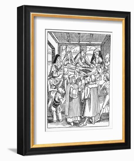 The Eaters of the Dead, Satirical Artwork-Science Photo Library-Framed Photographic Print