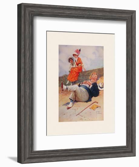 The Eavesdropper-Lawson Wood-Framed Premium Giclee Print