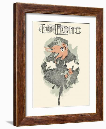 The Echo, Chicago, May 1, 1895-Will Bradley-Framed Art Print