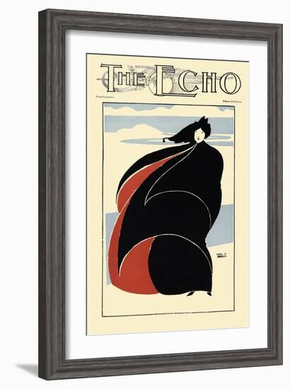 The Echo, Chicago, May 15, 1895-Will Bradley-Framed Art Print