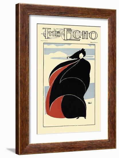 The Echo, Chicago, May 15, 1895-Will Bradley-Framed Art Print