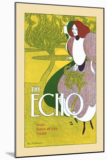 The Echo-Will Bradley-Mounted Art Print