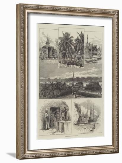 The Eclipse Expedition in Siam-null-Framed Giclee Print