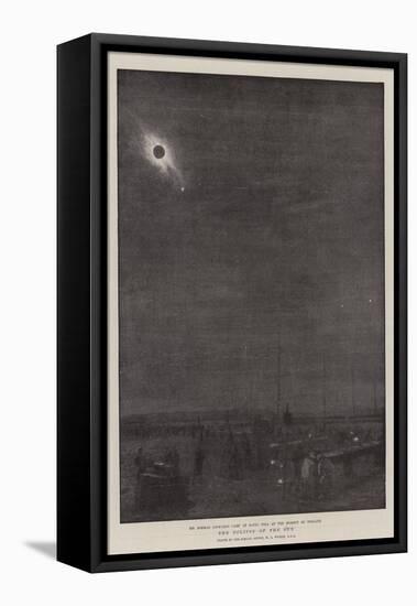 The Eclipse of the Sun-William Lionel Wyllie-Framed Premier Image Canvas