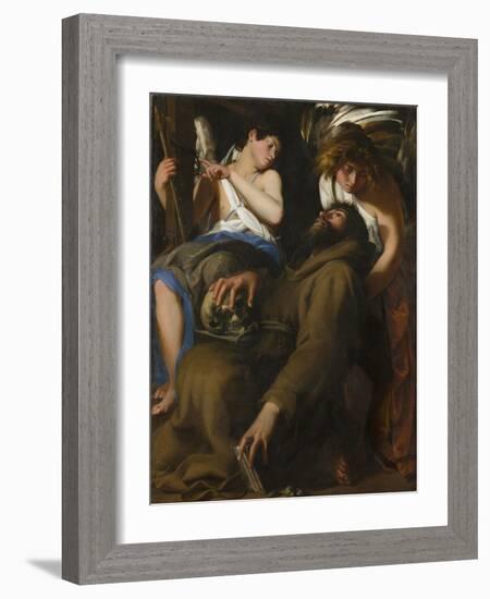 The Ecstasy of Saint Francis, 1601-Giovanni Baglione-Framed Giclee Print