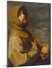 The Ecstasy of St. Francis, about 1660-Francisco de Zurbarán-Mounted Giclee Print