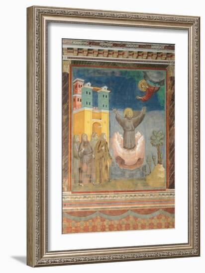 The Ecstasy of St Francis-Giotto di Bondone-Framed Giclee Print