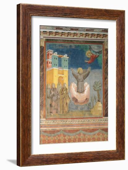 The Ecstasy of St Francis-Giotto di Bondone-Framed Giclee Print