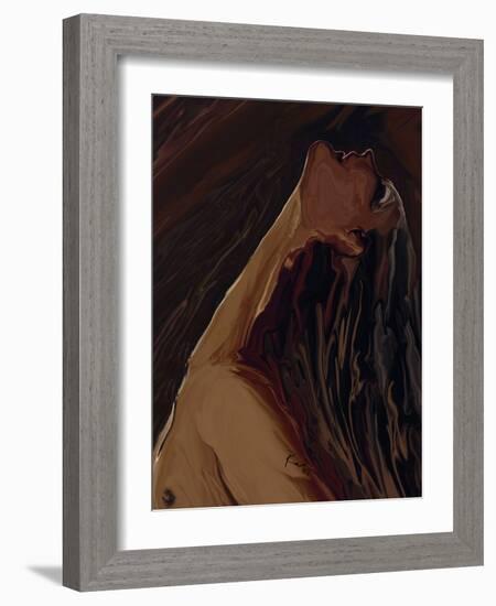 The Ecstasy-Rabi Khan-Framed Art Print