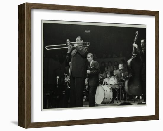 The Eddie Condon All Stars in Concert, Colston Hall, Bristol, 1957-Denis Williams-Framed Photographic Print