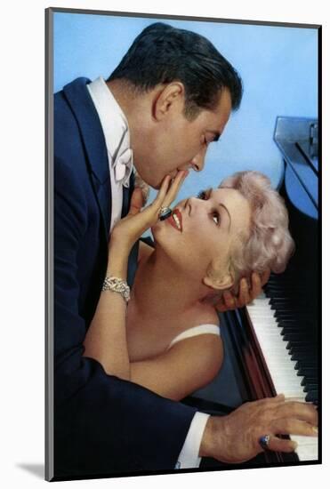 THE EDDY DUCHIN STORY, 1956 directed by GEORGE SIDNEY Kim Novak and Tyrone Power (photo)-null-Mounted Photo