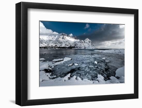 The Edge of the World Is in Lofoten-Philippe Sainte-Laudy-Framed Photographic Print