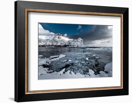 The Edge of the World Is in Lofoten-Philippe Sainte-Laudy-Framed Photographic Print