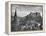 The Edinburgh Castle Sitting High on a Rock Above St. Cuthbert's Church-Hans Wild-Framed Premier Image Canvas