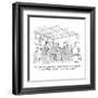 "The editor who turned down the first Harry Potter book, say hello to the ?" - New Yorker Cartoon-Jack Ziegler-Framed Premium Giclee Print
