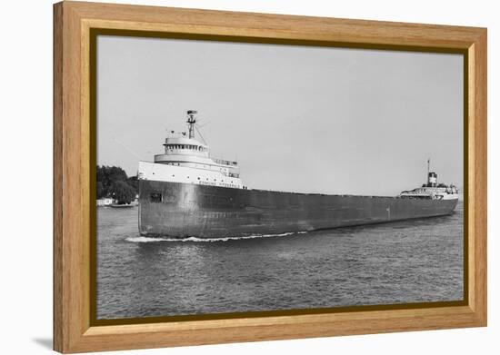 The Edmund Fitzgerald Sailing-null-Framed Premier Image Canvas