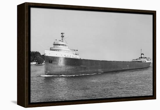 The Edmund Fitzgerald Sailing-null-Framed Premier Image Canvas