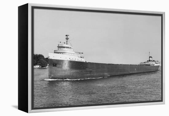 The Edmund Fitzgerald Sailing-null-Framed Premier Image Canvas