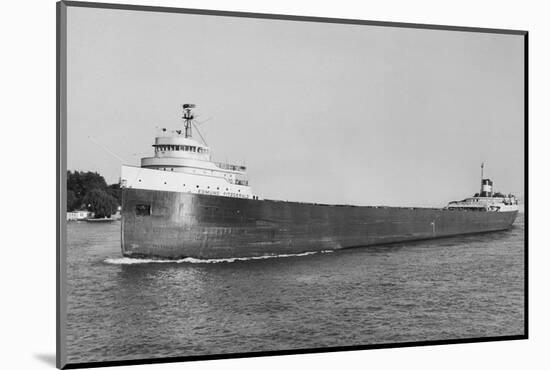 The Edmund Fitzgerald Sailing-Bettmann-Mounted Photographic Print