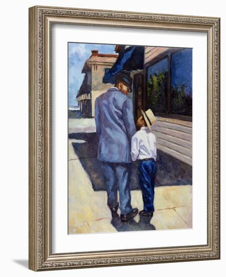 The Education of a King, 2001-Colin Bootman-Framed Giclee Print