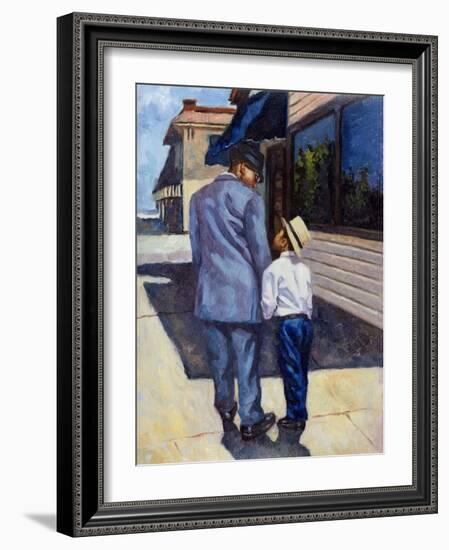 The Education of a King, 2001-Colin Bootman-Framed Giclee Print