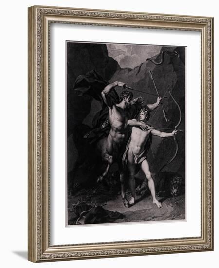 The Education of Achilles, 1794-Charles Clément Bervic-Framed Giclee Print