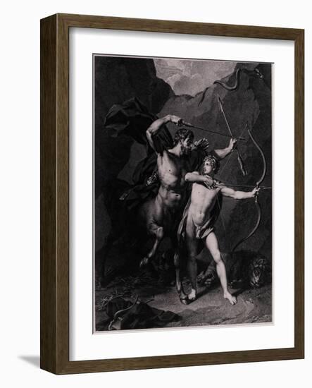 The Education of Achilles, 1794-Charles Clément Bervic-Framed Giclee Print