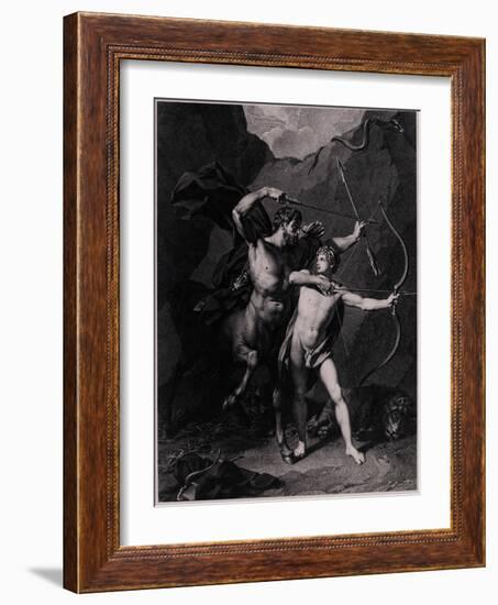 The Education of Achilles, 1794-Charles Clément Bervic-Framed Giclee Print