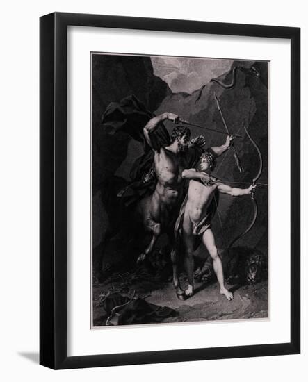 The Education of Achilles, 1794-Charles Clément Bervic-Framed Giclee Print