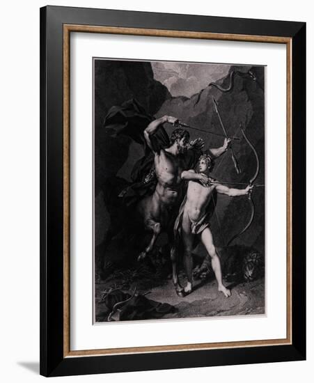 The Education of Achilles, 1794-Charles Clément Bervic-Framed Giclee Print