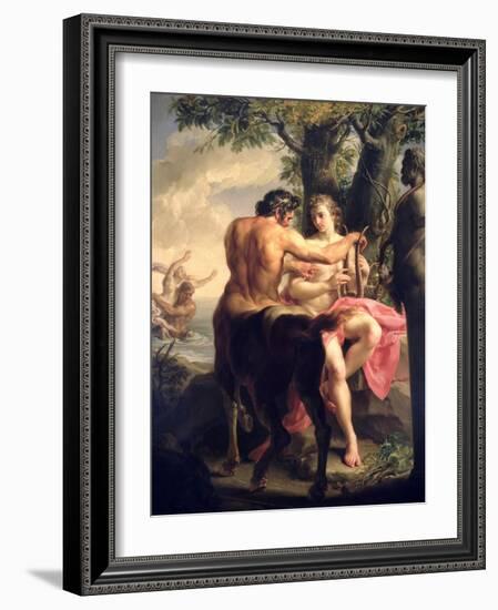 The Education of Achilles by Chiron, 1746-Pompeo Batoni-Framed Giclee Print