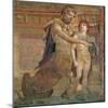 The Education of Achilles by Chiron, from Herculaneum-null-Mounted Giclee Print