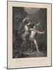 The Education of Achilles by the Centaur Chiron-Charles-Clément Bervic-Mounted Giclee Print