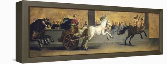 The Education of Achilles: Chariot Racing, Mid-Late 17th Century-Jean-Baptiste de Champaigne-Framed Premier Image Canvas