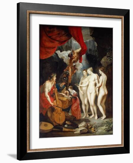 The Education of the Princess. (The Marie De' Medici Cycl)-Peter Paul Rubens-Framed Giclee Print